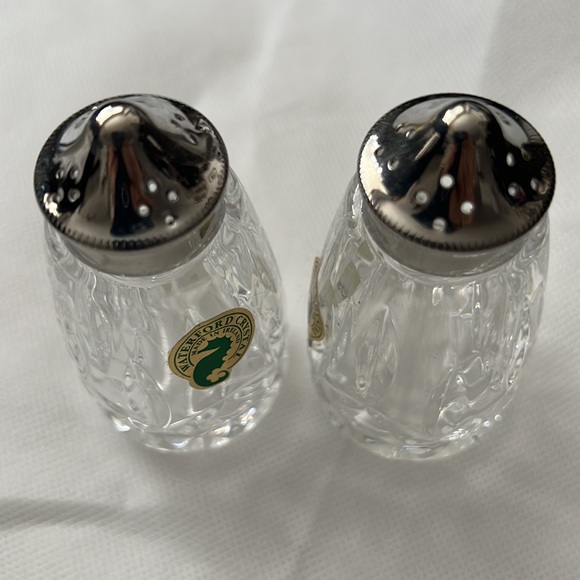 Waterford Crystal Salt & Pepper Shakers - Picture 3 of 5